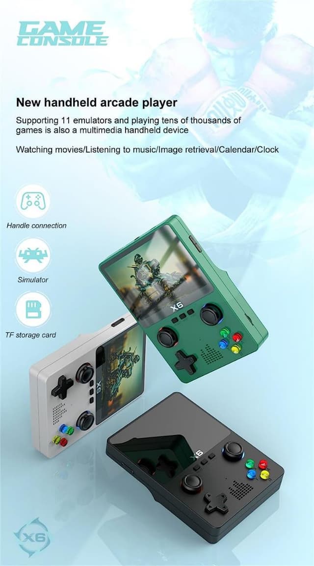 X6 HD PSP Handheld Game Console