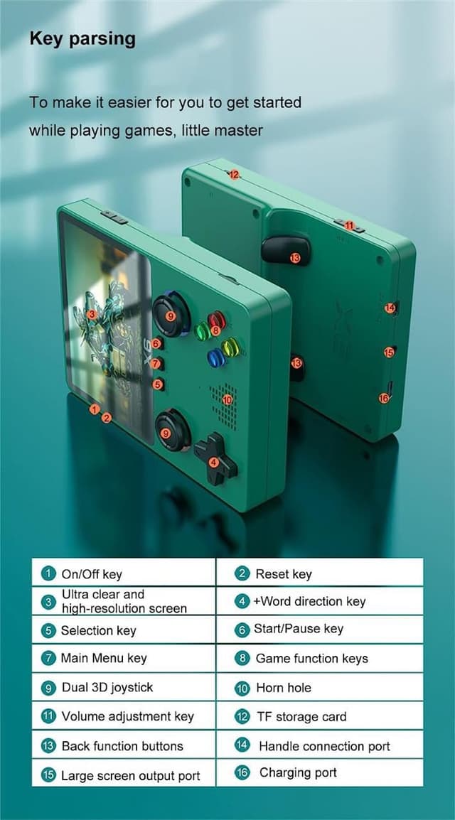 X6 HD PSP Handheld Game Console