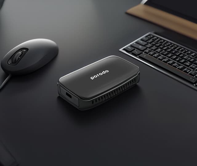 قطعة كار بلاي اندرويد لاسلكي للسيارة بورودو Porodo Wireless CarPlay Instant Plug & Play