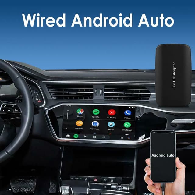 Android 11 MMB CarPlay Adapter Convert Facrory Wired CarPlay to Wireless Carplay