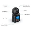 كاميرا مراقبة اطفال رؤية ليلية مع شاشة 1080 بكسل C31 Video Calling Smart WiFi Camera Two-Way Video Calling