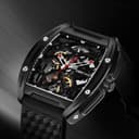 Ciga Design Watch Automatic Mechanical Skeleton Wristwatch