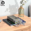 باور بانك شاحن متنقل شفاف جرين سعة 20000 مللي أمبير Green Lion Transparent 2 Power Bank