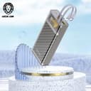 باور بانك شاحن متنقل شفاف جرين سعة 20000 مللي أمبير Green Lion Transparent 2 Power Bank