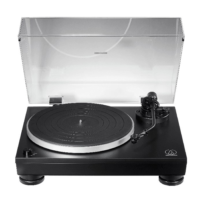 مشغل اقراص فونوغراف حديث 78 لفة اوديو تيكنيا Audio Technica Fully Manual Direct Drive Turntable AT-LP5X