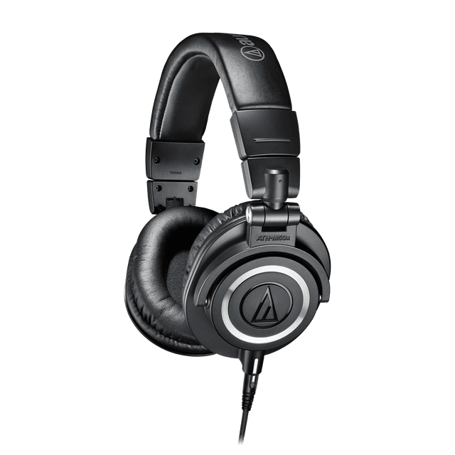 سماعات راس احترافية سلكية 99 ديسبل اوديو تيكنيا Audio Technica Professional monitor headphones ATH-M50X - SW1hZ2U6MTQ3NzU0Ng==