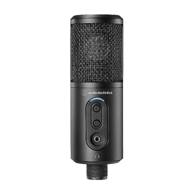 ميكروفون سلك مكثف يو اس بي 24 بت اوديو تيكنيا Audio Technica USB Cardioid Condenser USB Microphone ATR2500X-USB