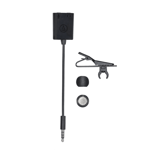 Audio Technica Omnidirectional Condenser Lavalier Microphone ATR3350Xis - SW1hZ2U6MTQ3NzQ4Ng==