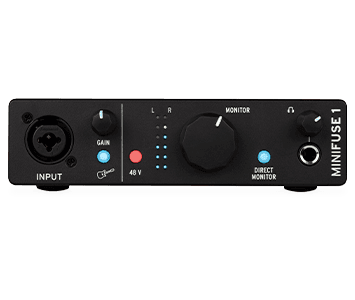 واجهة صوت ارتوريا أسود Arturia MiniFuse 1 Portable solo audio interface - SW1hZ2U6MTQ3ODIzOA==