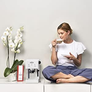 الة قهوة اسبريسو ايطالية جاجيا غران ستايل Gaggia Gran Style Pump Espresso Machine Made In Italy