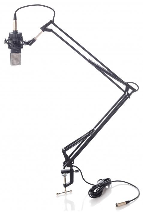 حامل ميكروفون بودكاست قابل للتعديل بيسبيكو Bespeco Broadcast Mic Stand