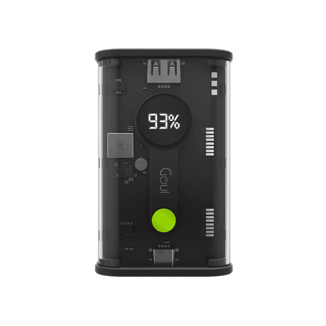 شاحن متنقل قوي 20000 باور بانك شفاف Goui Nano Transparent Power Bank