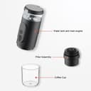 ماكينة قهوة اسبريسو وكبسولات محمولة Portable Heating Mini Espresso Coffee Machine - 296304