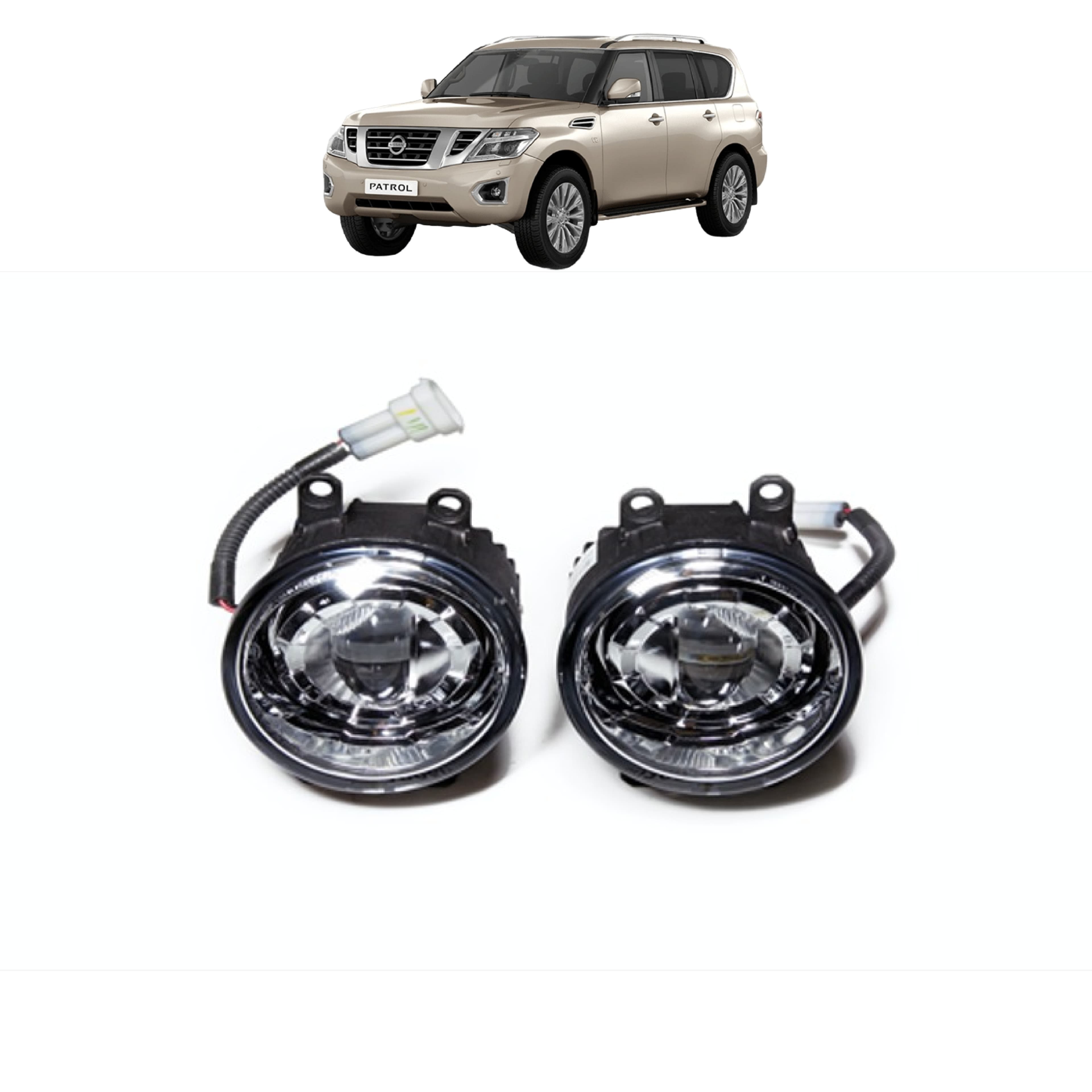 Front LED Fog Lights Nissan Patrol Y62