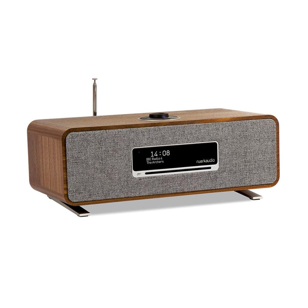 مكبر صوت لاسلكي كلاسيكي روارك بخشب الجوز Ruark Audio R3S Wireless