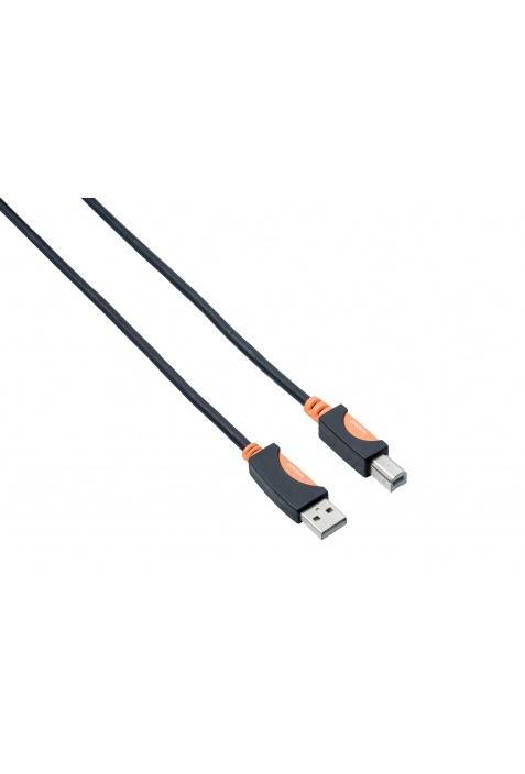 كابل صوت يو اس بي بيسبيكو 1.8 متر Bespeco SLAB180 USB Cable with A to B Connectors