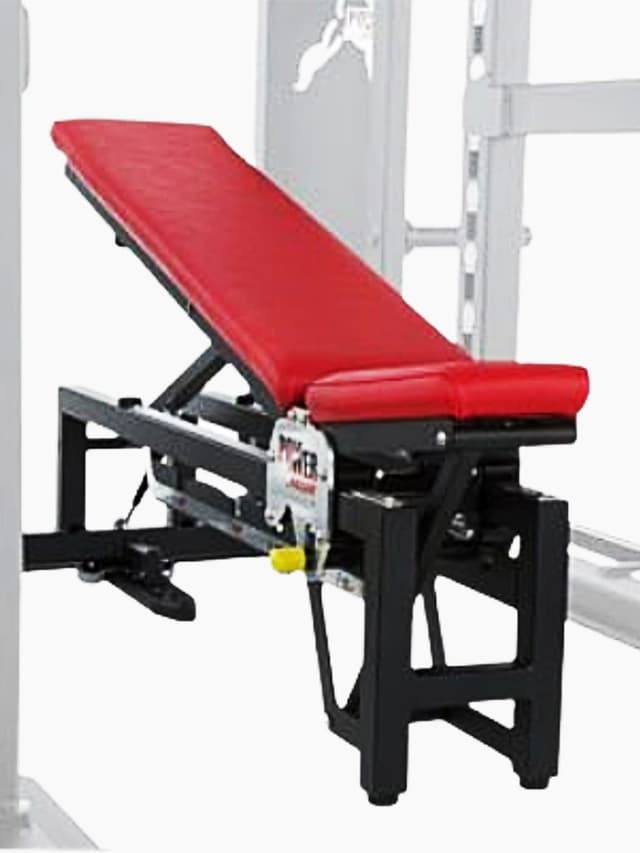 مقعد بنش قابل للتعديل أحمر كايزر Keiser Adjustable Bench - 717051