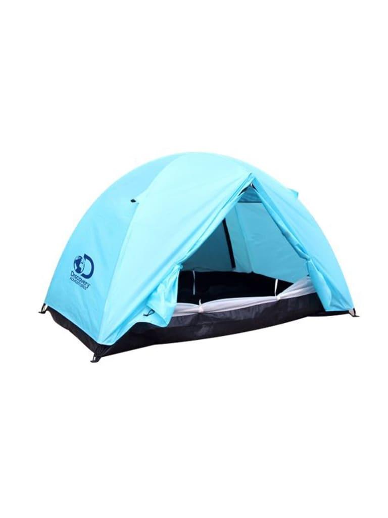 Discovery Adventures 2 Person Camping Tent (UV30+) Blue DFA66191