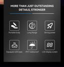 ماكينة حلاقه الاماكن الحساسه للرجال كيمي Kemei Electric Body Hair Trimmer For Men KM-1840