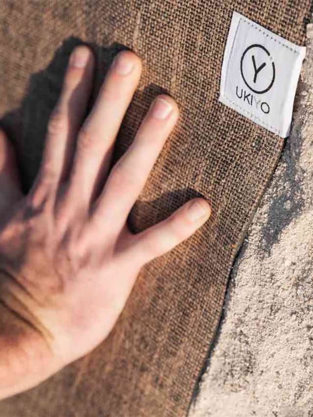 Ukiyo The Jute - Natural Rubber Yoga Mat