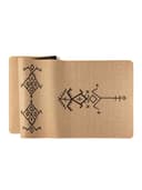 سجادة يوغا جوت 183×61 سم بيج مع تطريزات أوكيو Ukiyo The Jute Rug Type The Berber Yogi