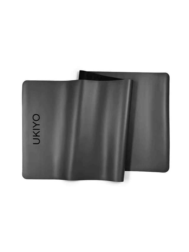 Ukiyo Natural Rubber Yoga Mat-5mm Color Graphite