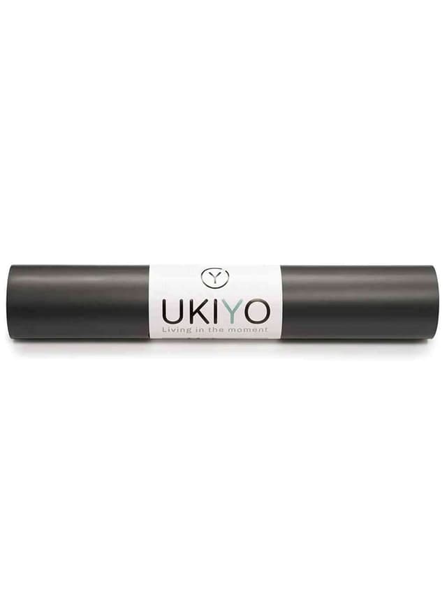 Ukiyo Natural Rubber Yoga Mat-5mm Color Graphite