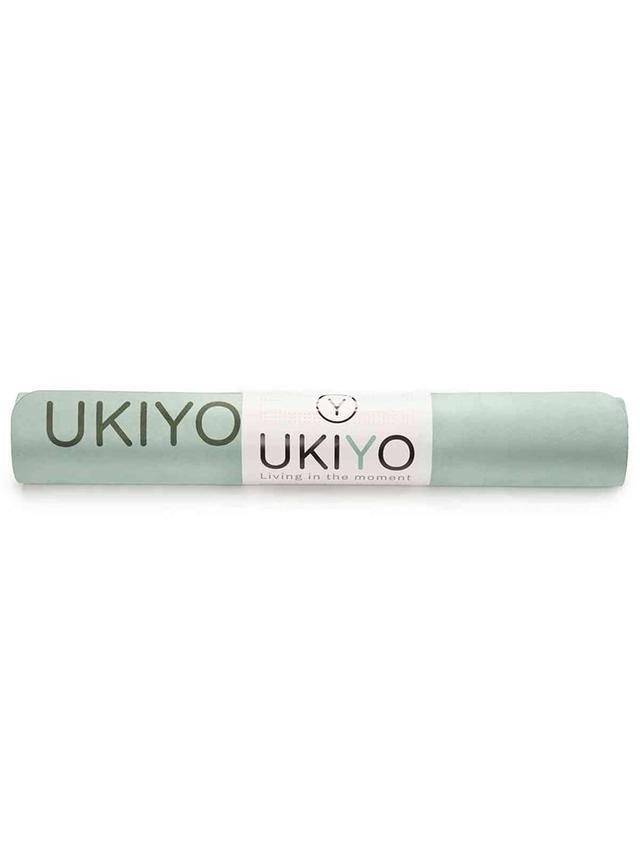 سجادة يوغا مطاط طبيعي 183×68 سم أخضر أوكيو Ukiyo The Suede Natural Rubber Yoga Mat Color Green - SW1hZ2U6MTUxMjI0Mg==