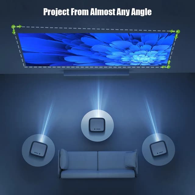 بروجكتر منزلي باينتك سكاي اكس 25 ذكي 1080 بكسل Byintek Sky X25 Full HD Projector