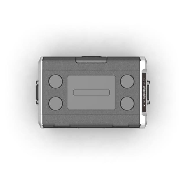 ثلاجة رحلات كبيرة مزدوجة متنقلة باورولوجي 37.5 لتر قابلة للشحن 15600 مللي أمبير Powerology Smart Dual Compartment Fridge And Freezer