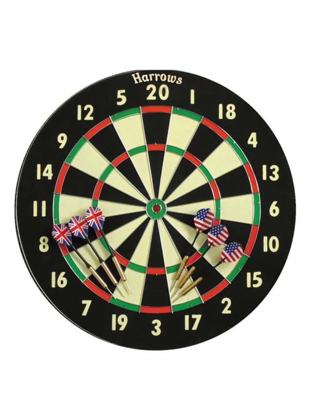 Harrows JE08D Bristow Family Dart Game Board - SW1hZ2U6MTUzMTAyNA==