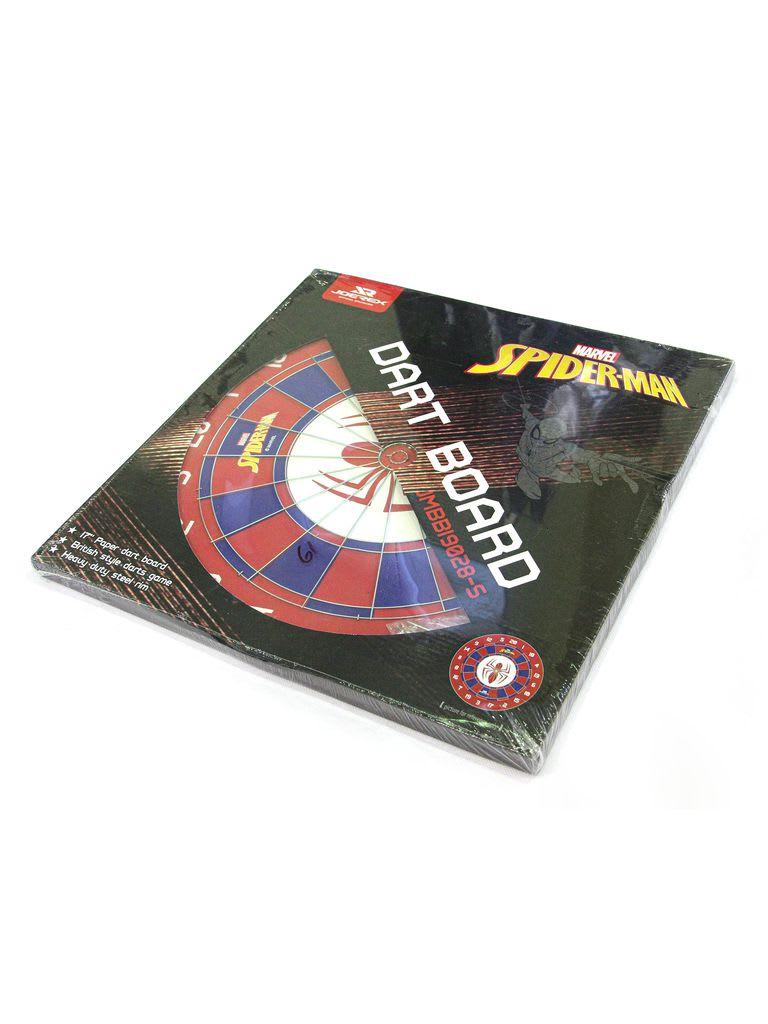 Joerex Marvel Spiderman Dartboard 17 Inch JMBB19028-S Color Red/Blue