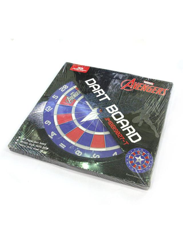 Joerex Marvel Captain American Dartboard 18 Inch JMBB19027-T Color Blue/Red - SW1hZ2U6MTUxNTE5NA==