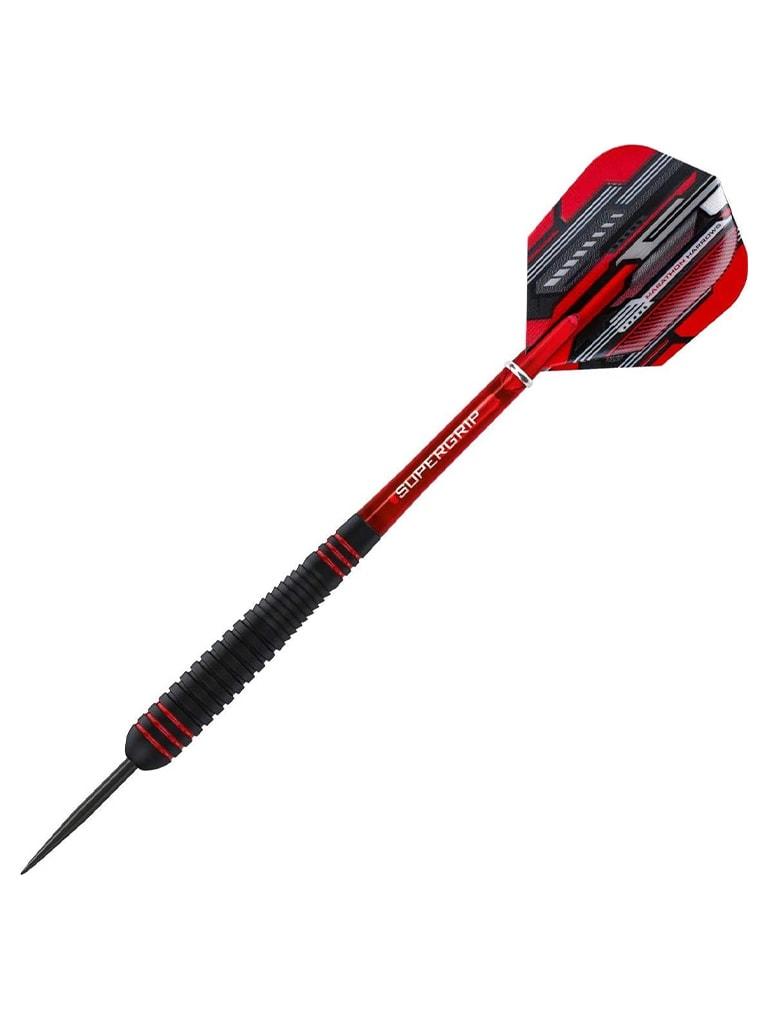 اسهم رماية للعبة دارتس 20 غرام اسود واحمر من هاروس Harrows Ace Darts BD820 Weight 20 Grams