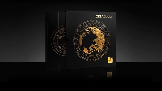 CIGA Design Mechanical Watch Series U Blue Planet - Gilding Version