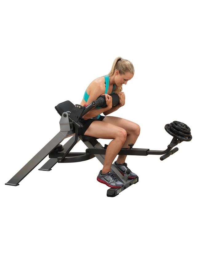 جهاز تمارين البطن اي بي كرنش متعدد الإستخدامات بودي سوليد Body Solid GAB300 Semi Recumbent Ab Bench