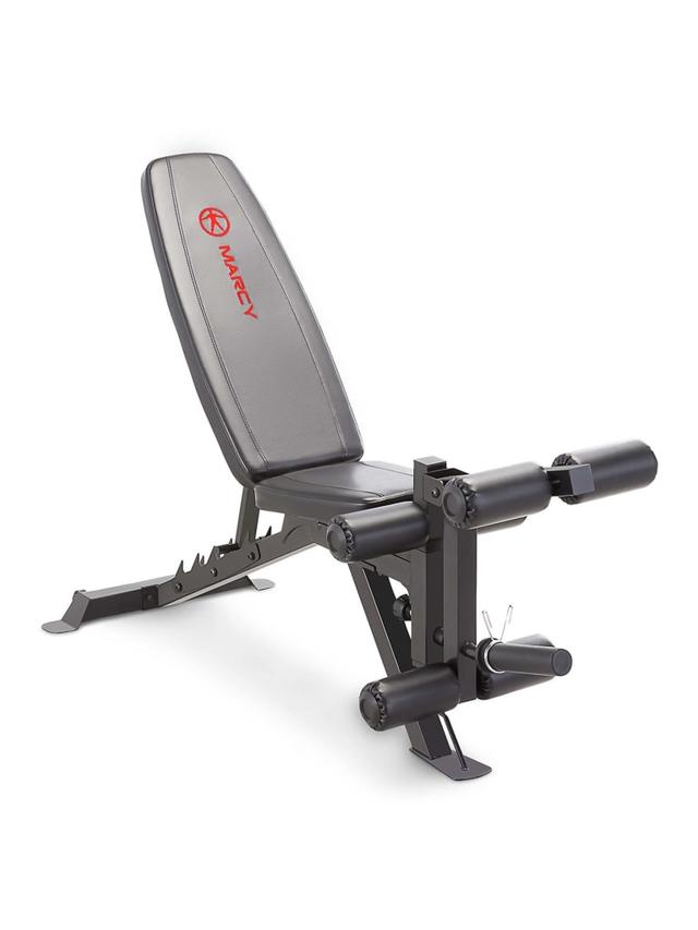 كرسي بنش متعدد الاستخدامات قابل للتعديل مارسي Marcy Deluxe Utility Weight Bench - SW1hZ2U6MTUzMTQzMQ==