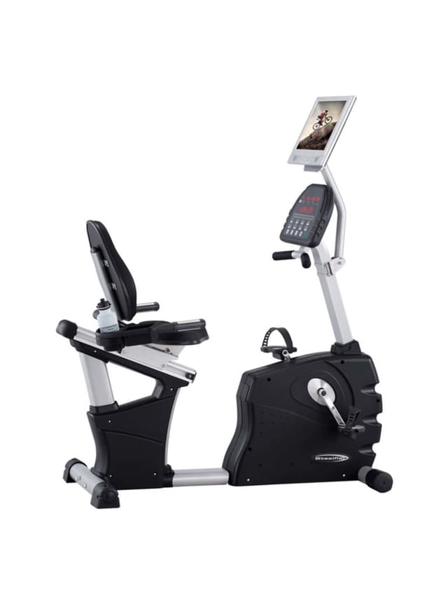 دراجة ثابتة 16 مستوى مع شاشة LCD بودي سوليد Body Solid XB-7500HRC Steelflex Commercial Recumbent Bike