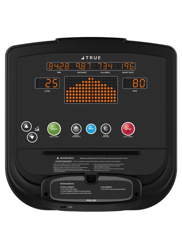 True Fitness Commercial-400 Upright Bike with Console | UC400-19