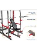 Marcy Pro Smith Machine Home Gym Training System Cage | SM 4903
