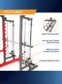 Marcy Pro Smith Machine Home Gym Training System Cage | SM 4903 - SW1hZ2U6MTUxODQ2Mg==