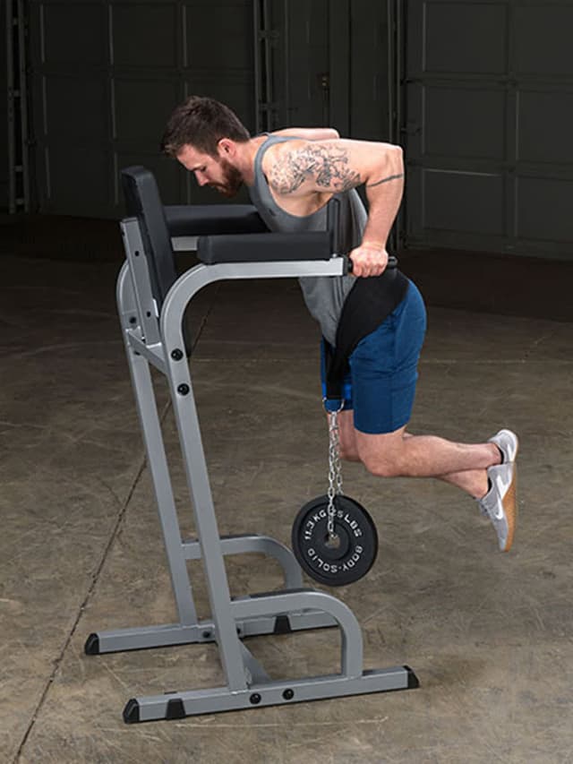 جهاز تمارين البطن السفلية بودي سوليد Body Solid Vertical Knee Raise