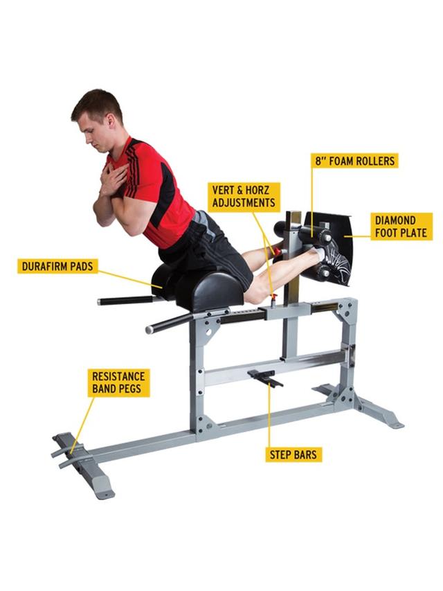 Body Solid Glute and Ham Machine SGH500 - SW1hZ2U6MTUyOTMwMw==