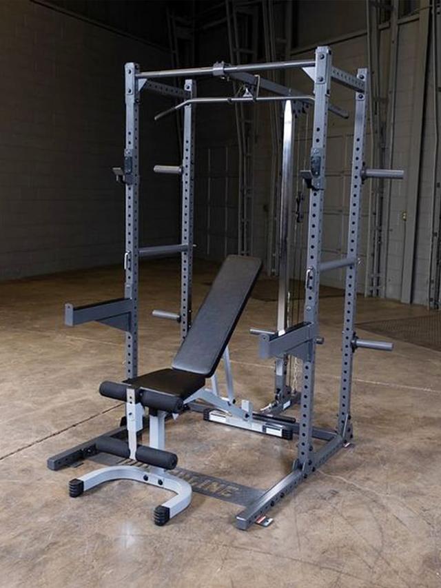 Body Solid Half Rack 500 with J-Cups and Safety Arm Set, PPR500 - SW1hZ2U6MTUwNjcwNA==