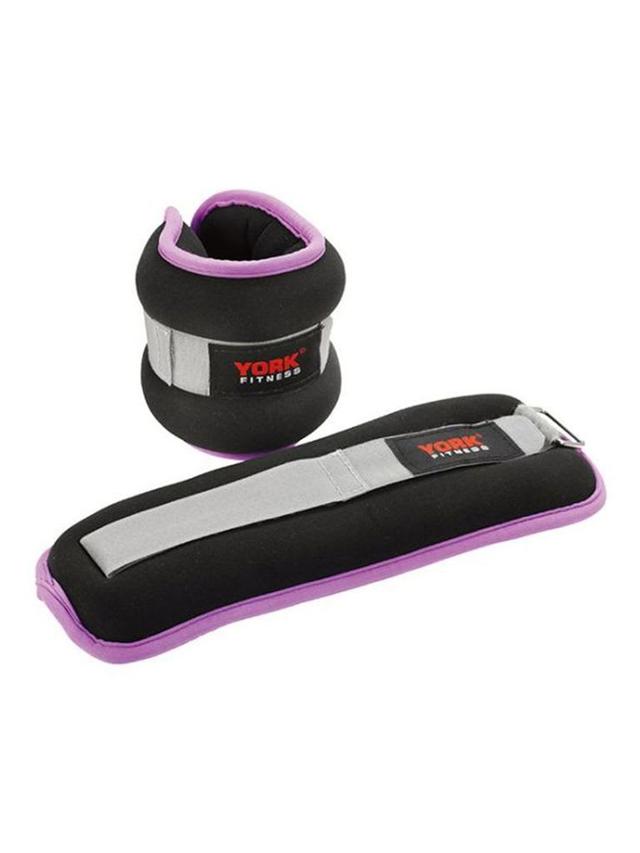 اوزان الكاحل 2×2 كجم أرجواني يورك فيتنيس York Fitness Ankle Weights