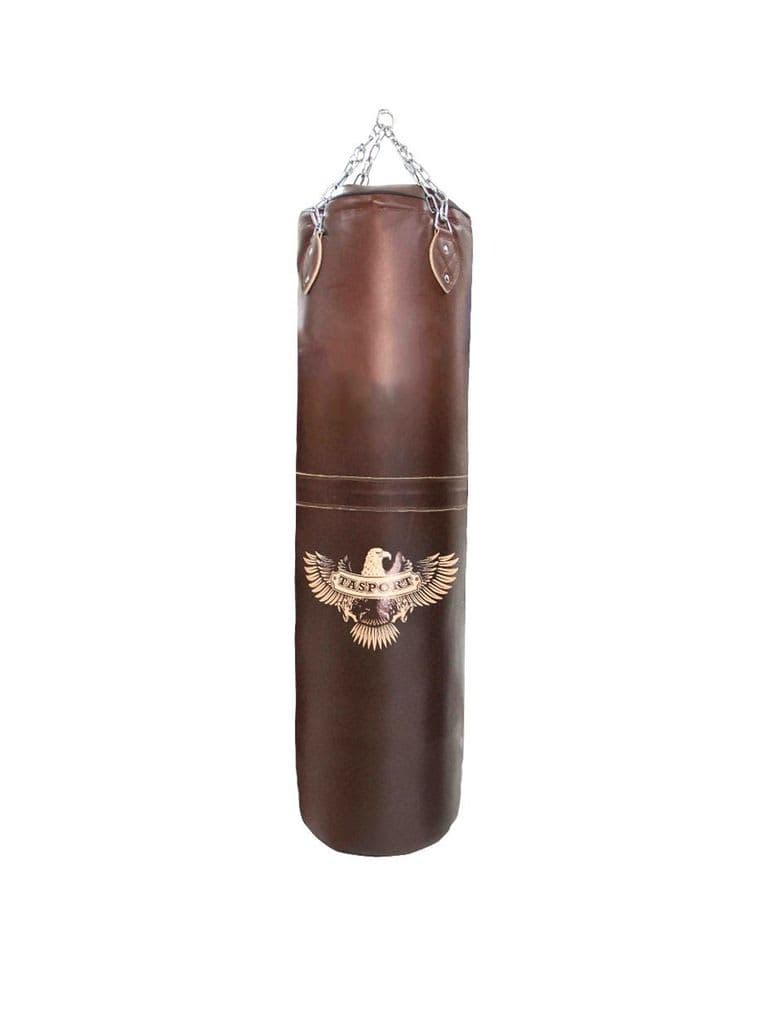 TA Sport Boxing Punching Bag, Brown 120 x 40 cm, 40 Kg