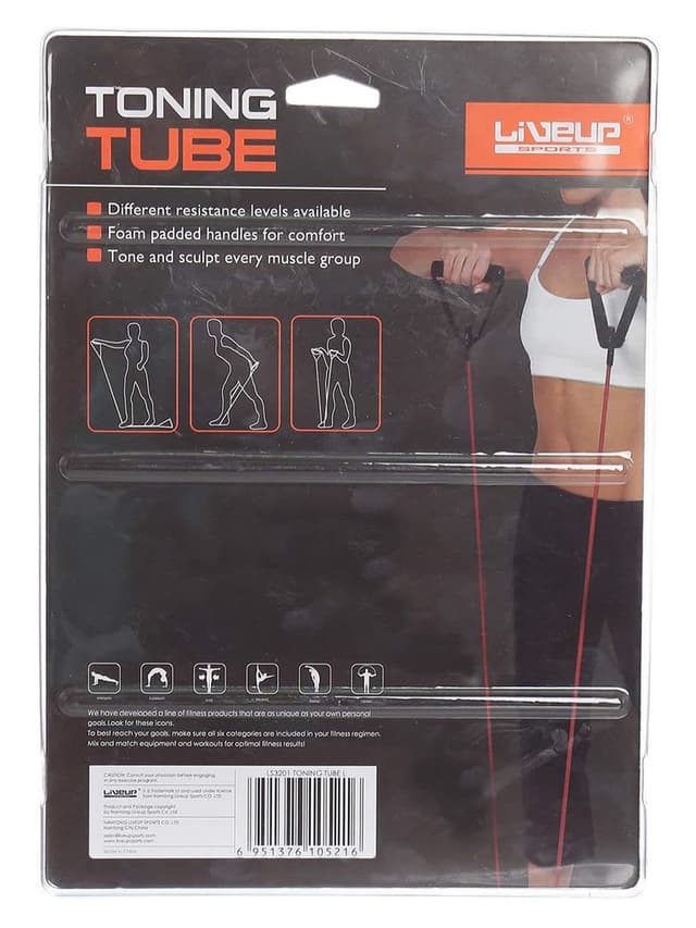 LiveUp Toning Tube | LS3201 Resistance Light - 312065