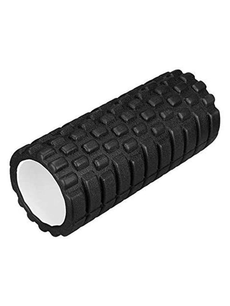 York Fitness Solid Eva Foam Roller Black Size 14*33 cm