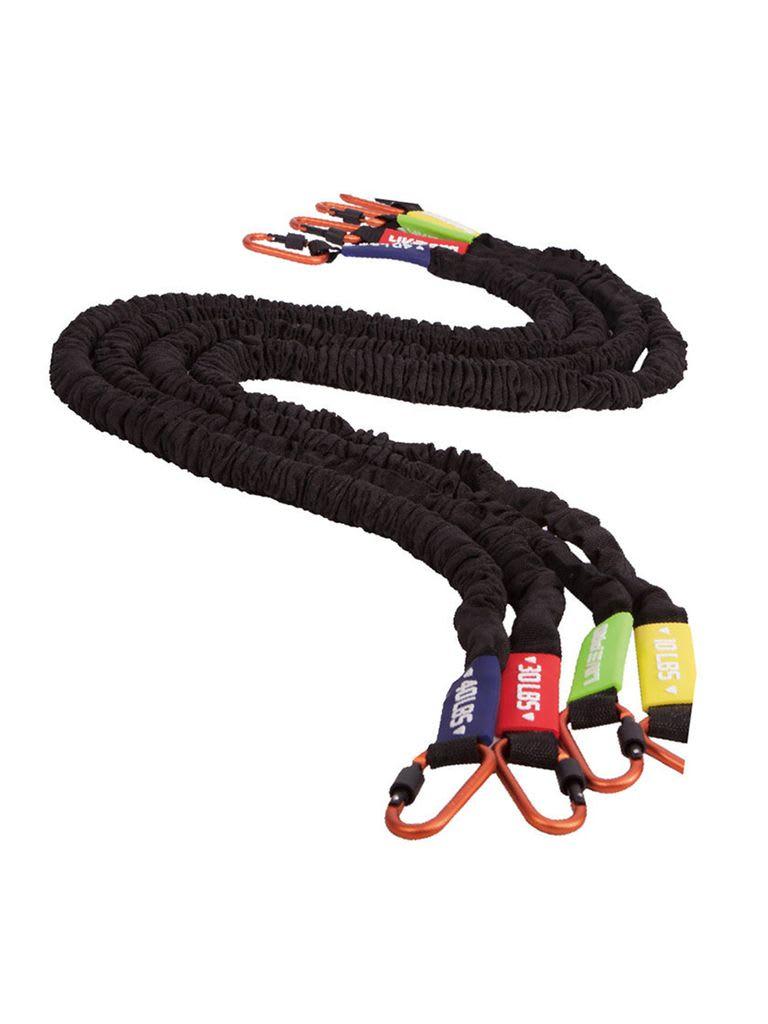 حبل المقاومة قياس L وزن 20 رطل أحمر لايف برو LivePro Resist Tube | LP8401 Color Black/Red