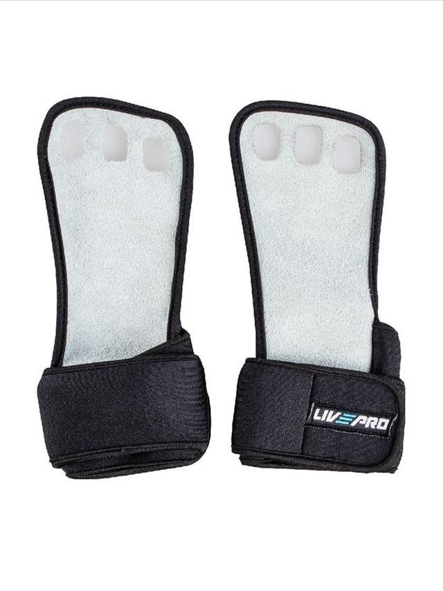 LivePro Gymnastics Grips LP8124 Black/Grey Size M - SW1hZ2U6MTU1MDkwNQ==